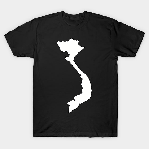 Vietnam map T-Shirt by Designzz